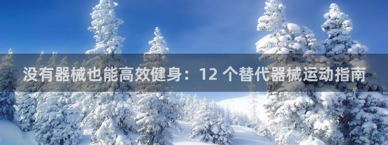 尊龙凯时注册入口：没有器械也能高效健身：12 个替代